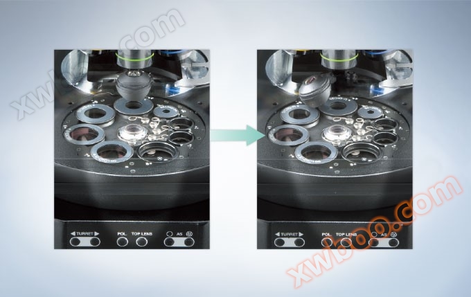 减少背反射的聚光镜