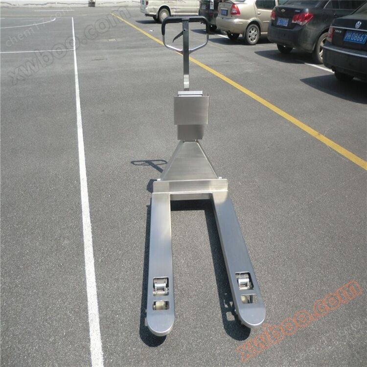<strong>2T蕪湖防水叉車秤帶打印物料托盤搬運稱</strong>